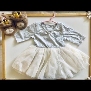 Old Navy Shirt with Peplum skirt 6-12 month old